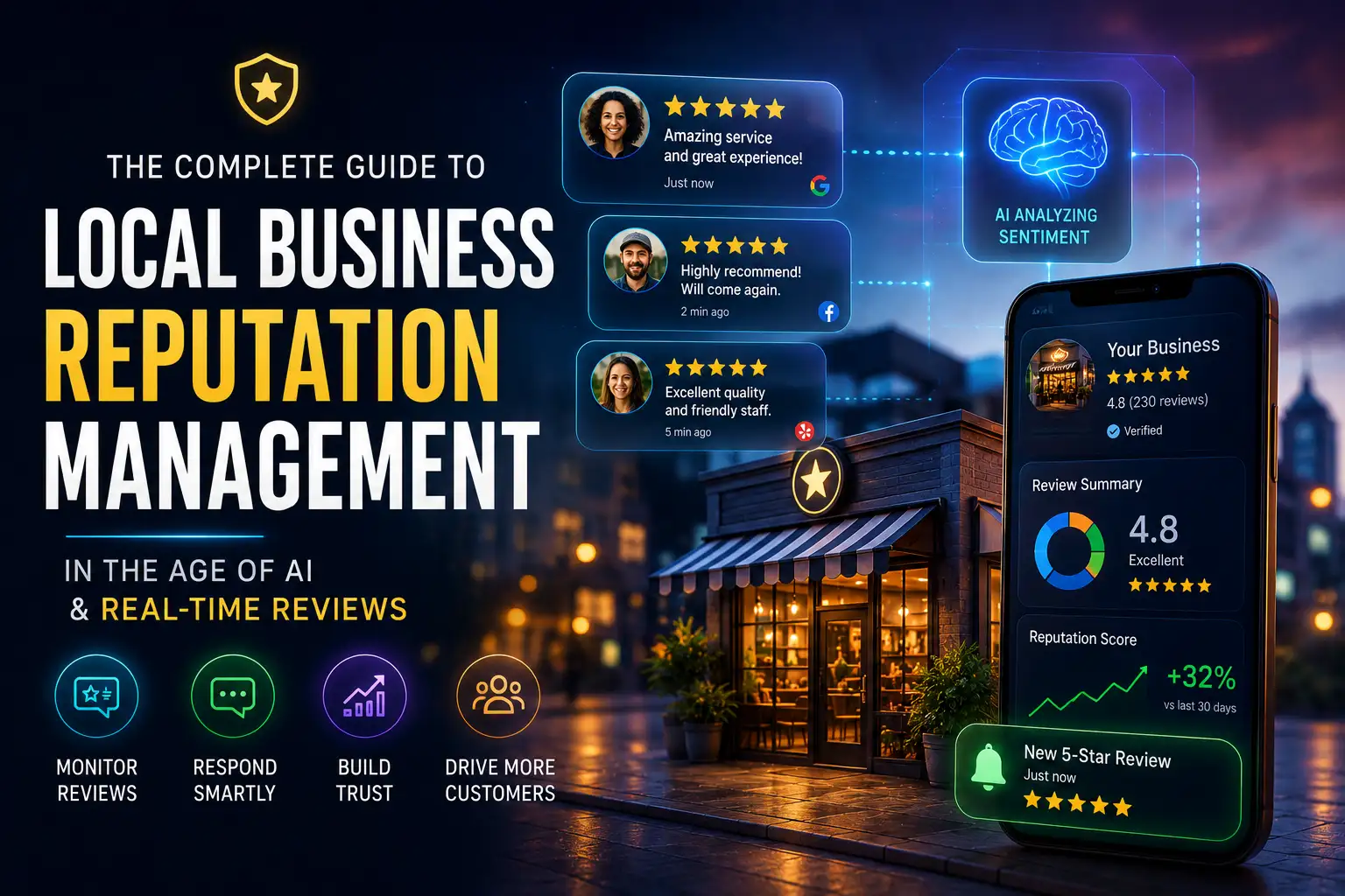 The Complete Guide to Local Business Reputation Management in the Age of AI and Real-Time Reviews